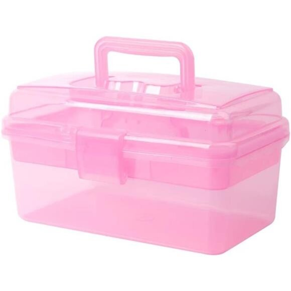 Multipurpose Plastic Storage Container Organizer Box Case - Picture 1 of 8
